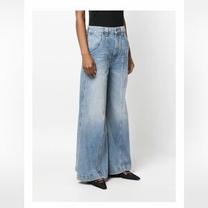 KHAITE Jackie Wide Leg Jeans